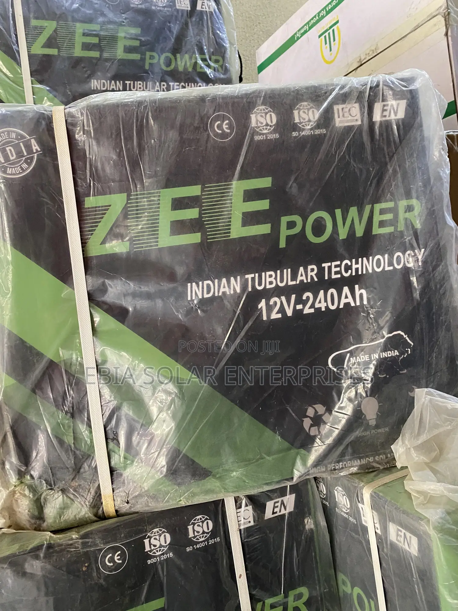 240ah Zee Power Tubular Battery