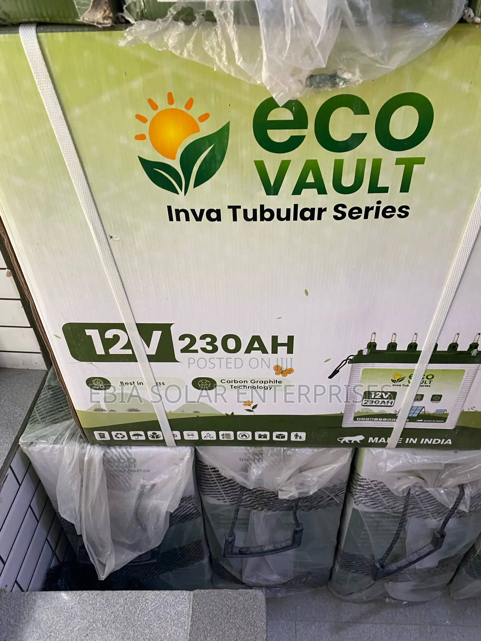230ah Eco Vault Tubular Battery