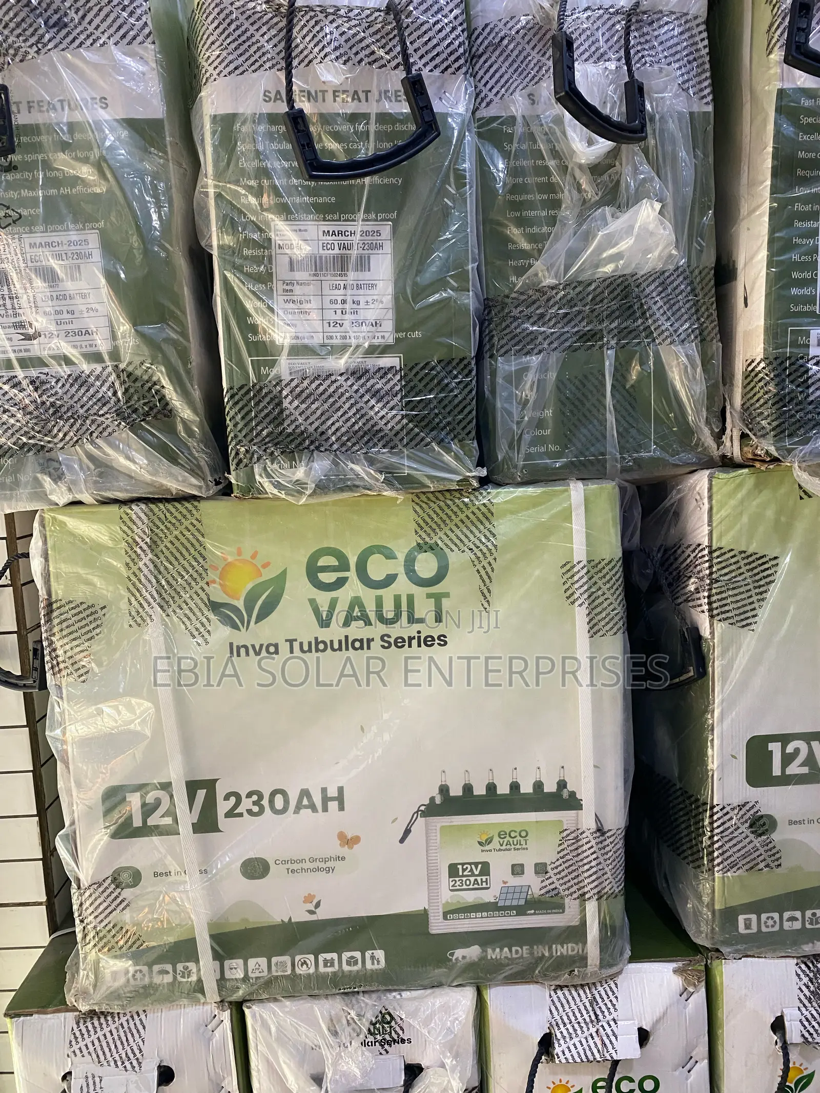 230ah Eco Vault Tubular Battery