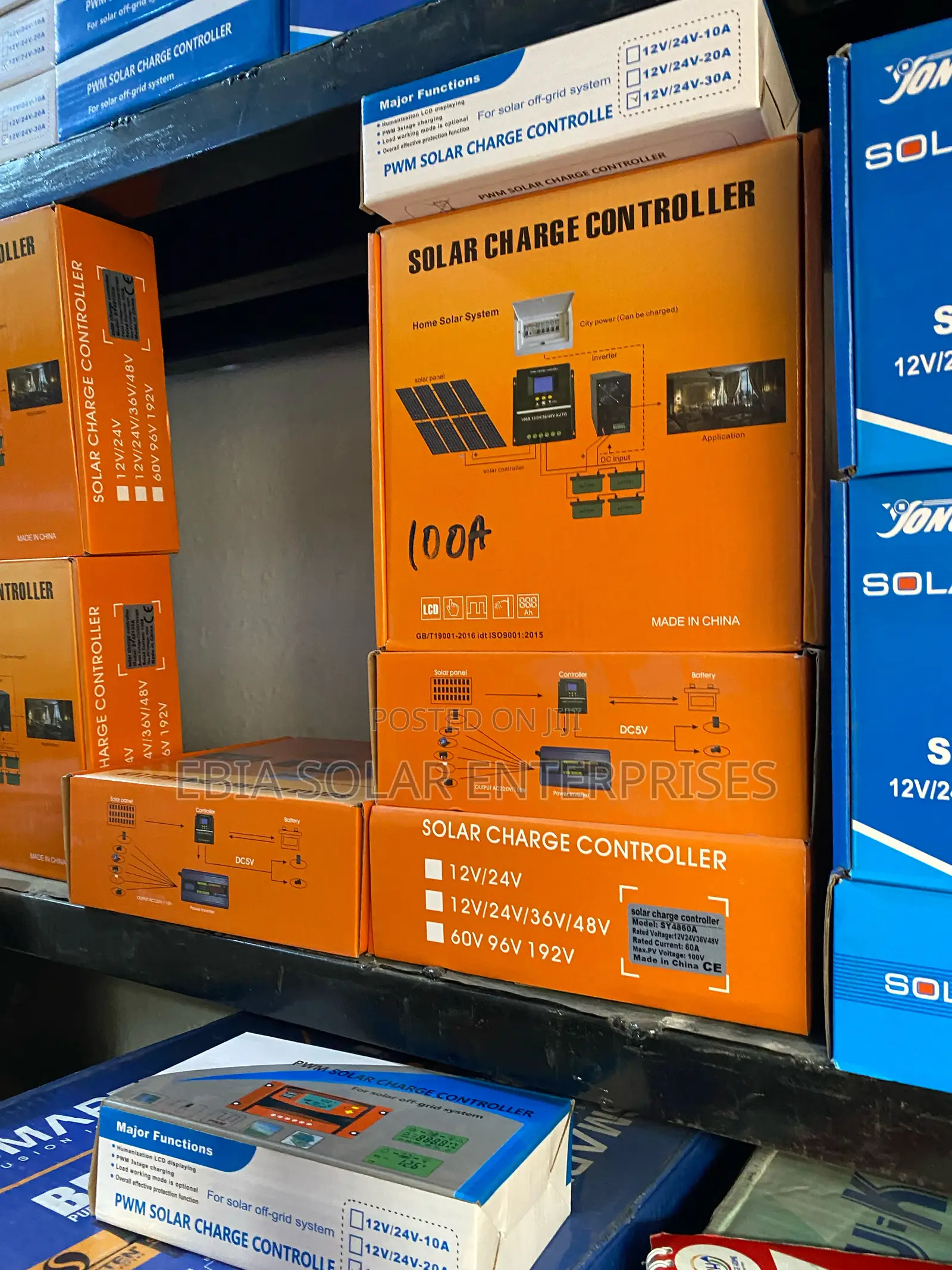100ah MPPT Charge Controller