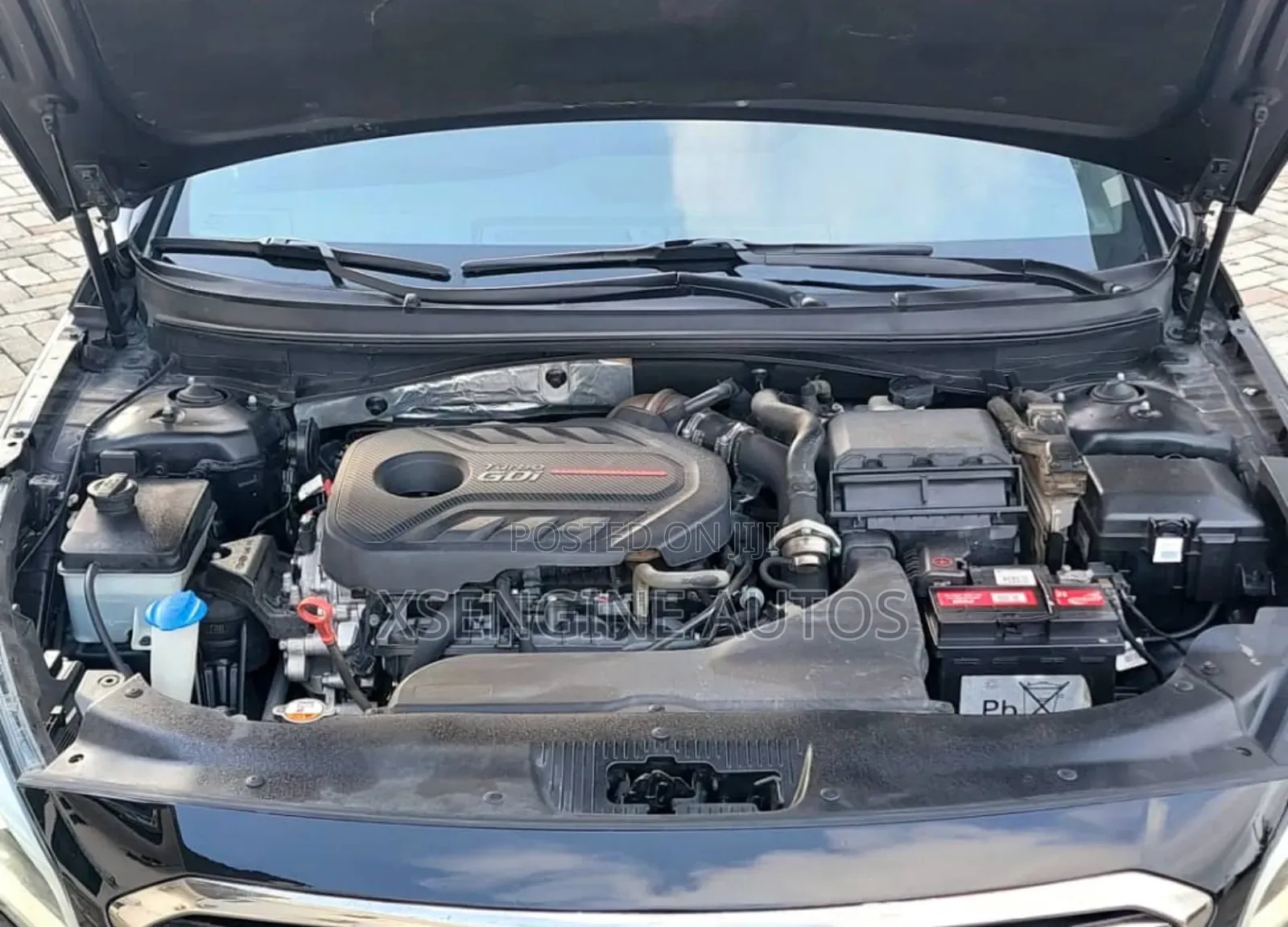 Hyundai Sonata Sport 4dr Sedan (2.4L 4cyl 6A) 2015 Black