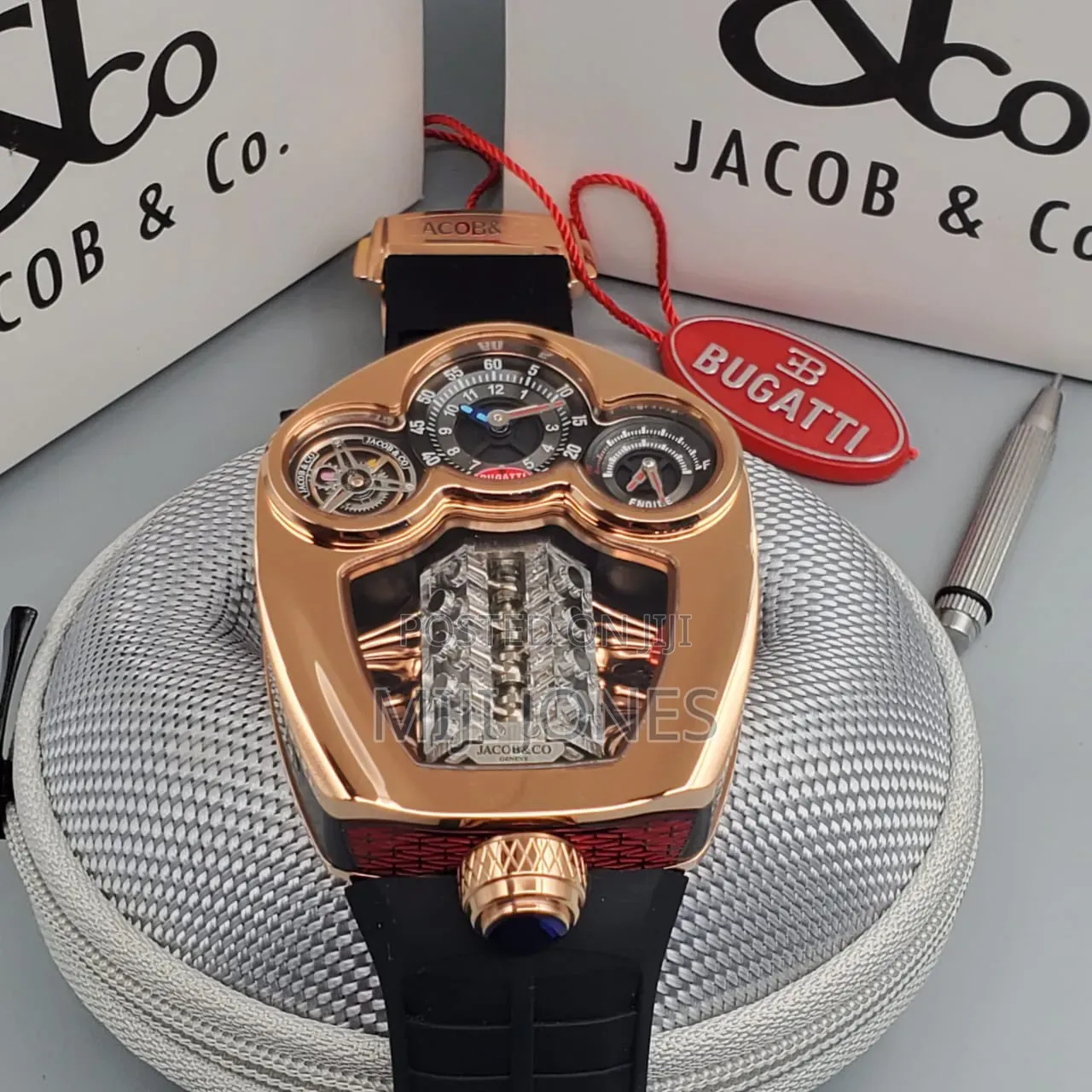 Men’S Luxury Sports Watch - Rubber Strap | Quartz Movement