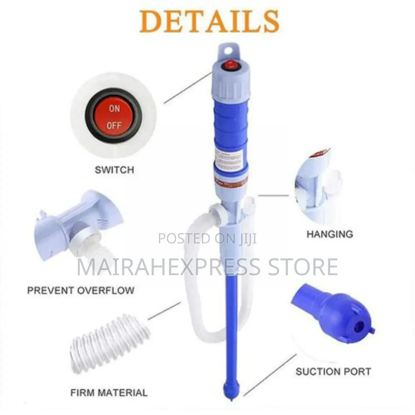 Electric Pump for/Bathroom/ Car /Motorcycle/ Truck /Boat 2st7