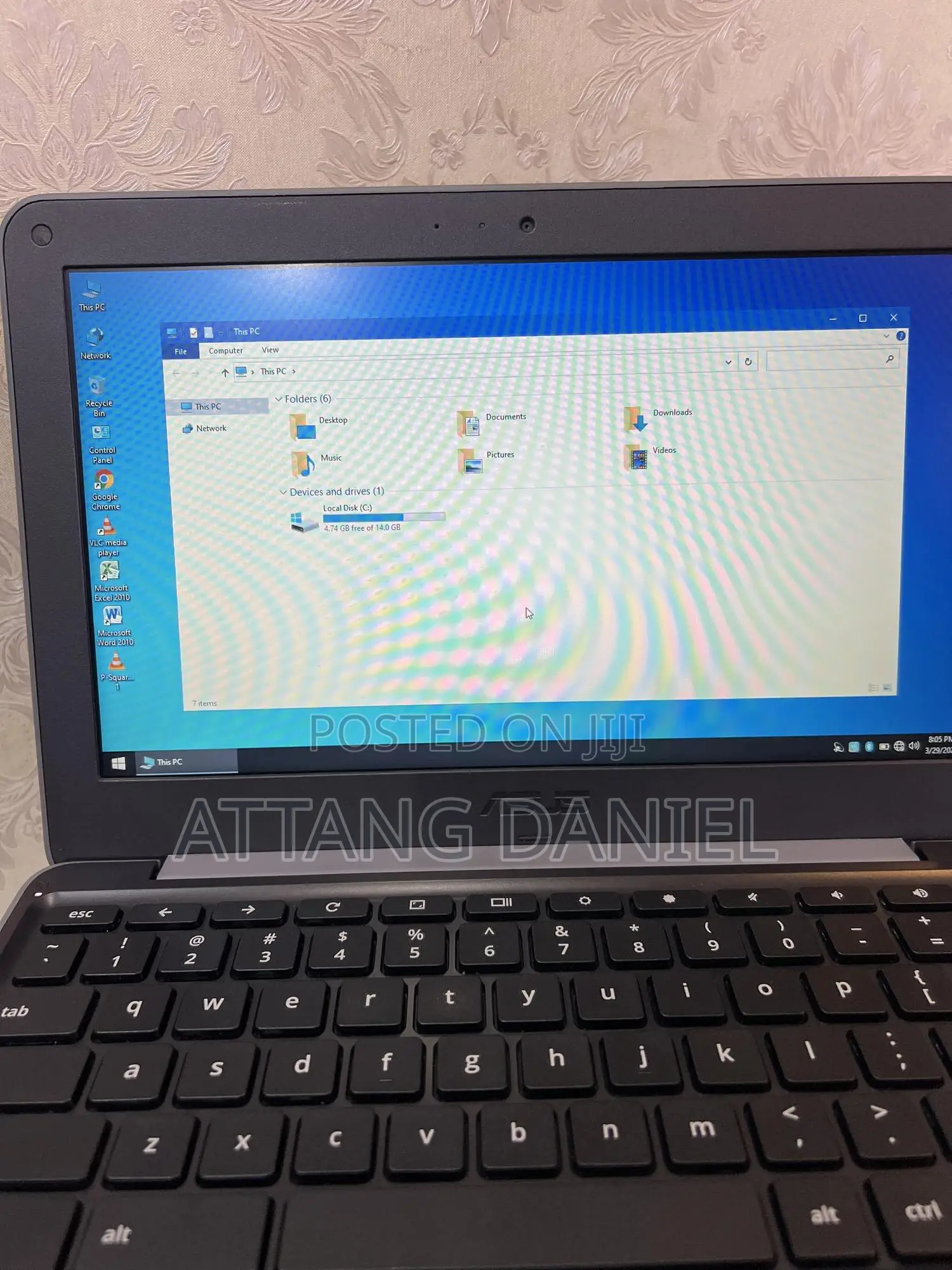 Laptop Asus Chromebook C202SA 4GB Intel Celeron eMMC 16 GB