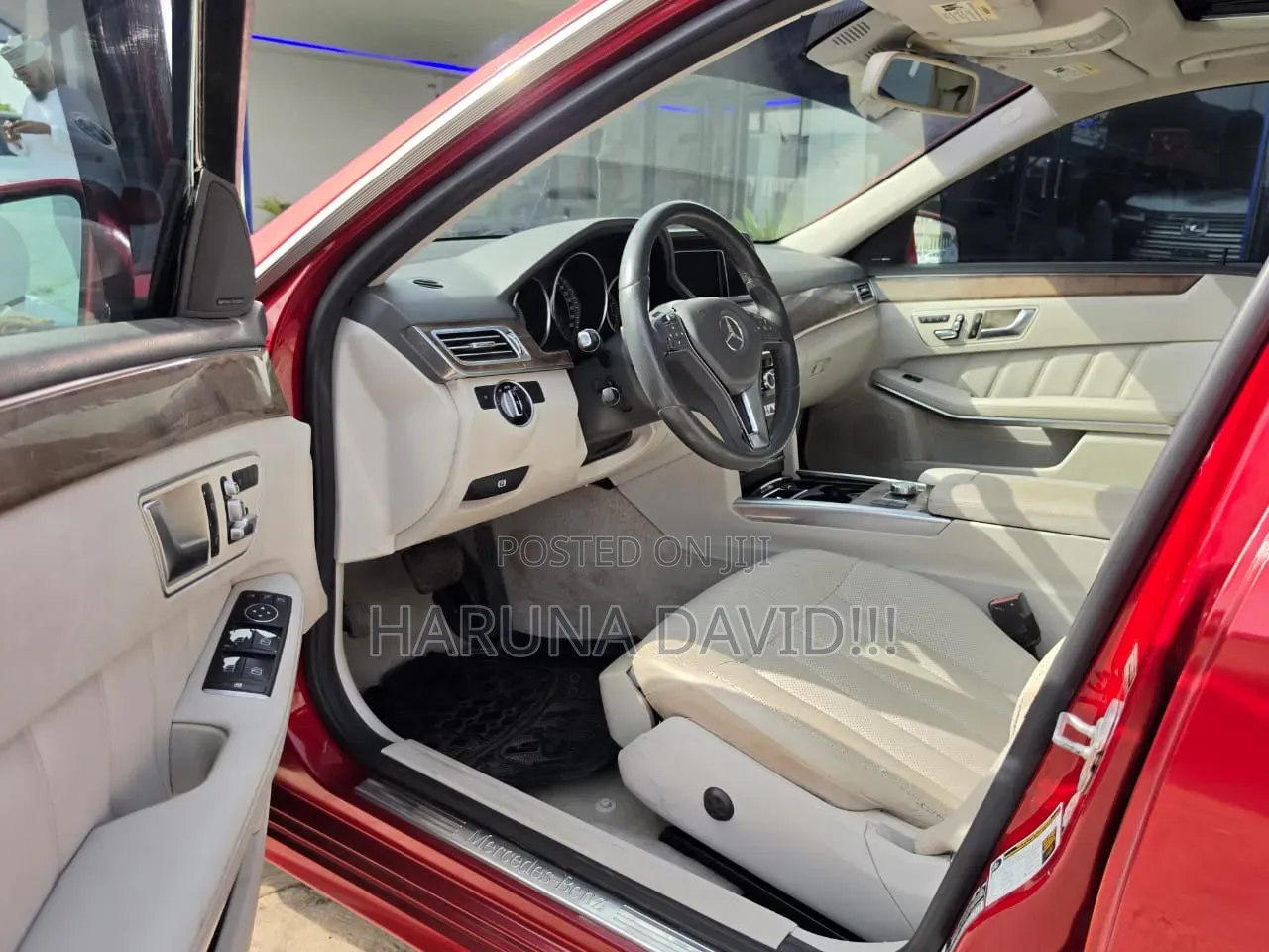Mercedes-Benz E350 2015 Red