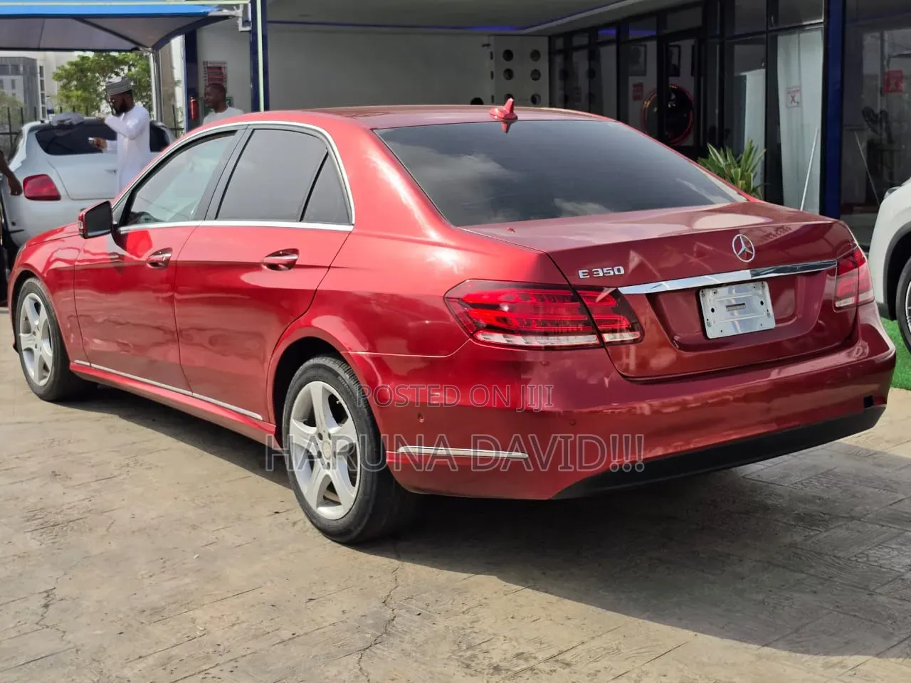 Mercedes-Benz E350 2015 Red