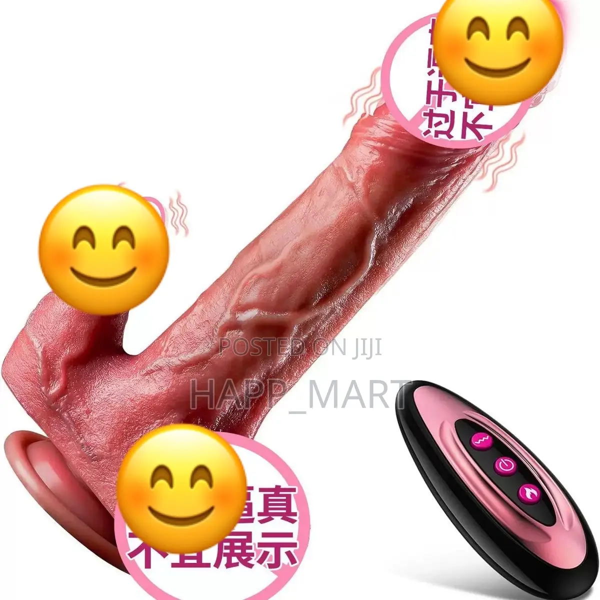 Dildo With a Tongue Licking and Remote Control
