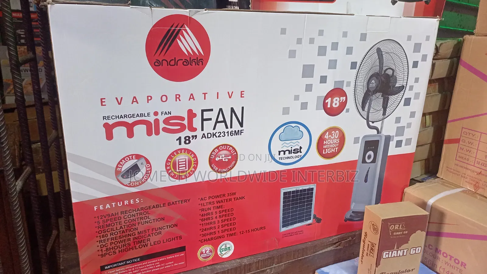 Andrek Mist Fan
