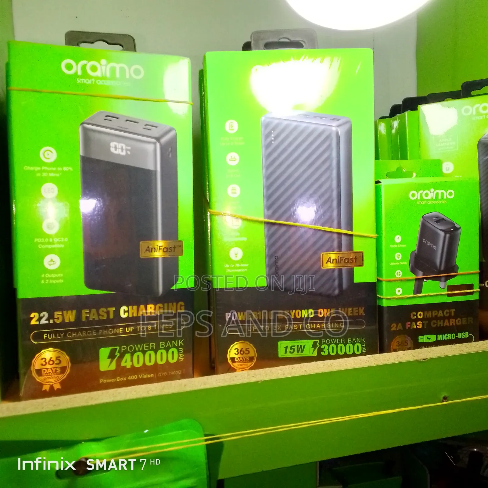 Oraimo Power Bank