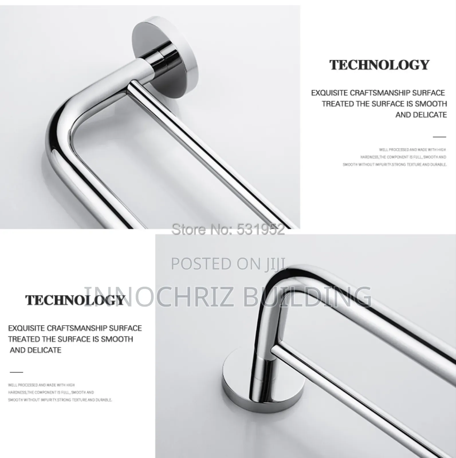 Chrome Double Rail (Round)