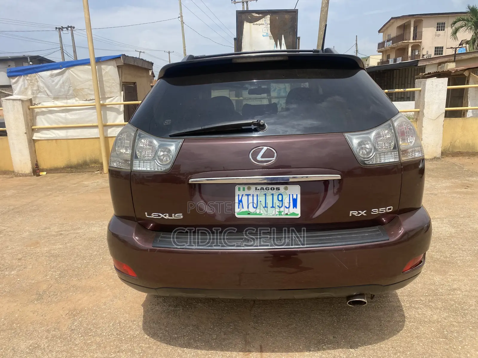 Lexus RX 350 AWD 2009 Brown