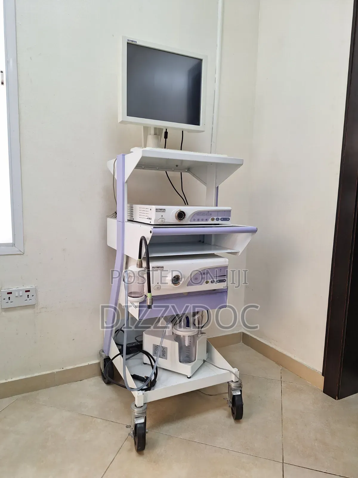 Olympus Endoscope Machine With Gastroscope and Colonoscope