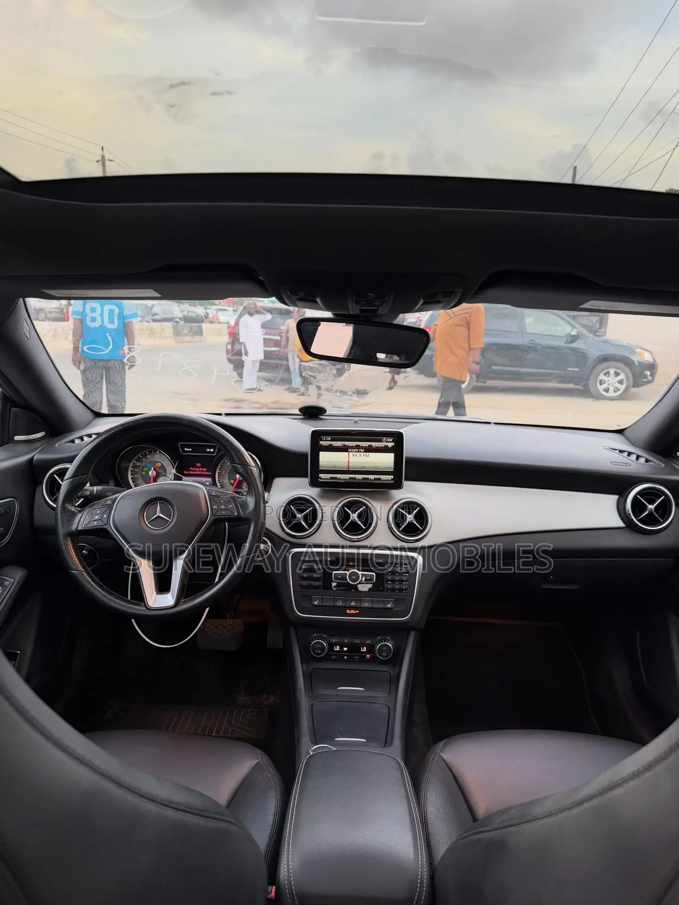 Mercedes-Benz CLA-Class AMG CLA 45 4MATIC Sedan 2014 White