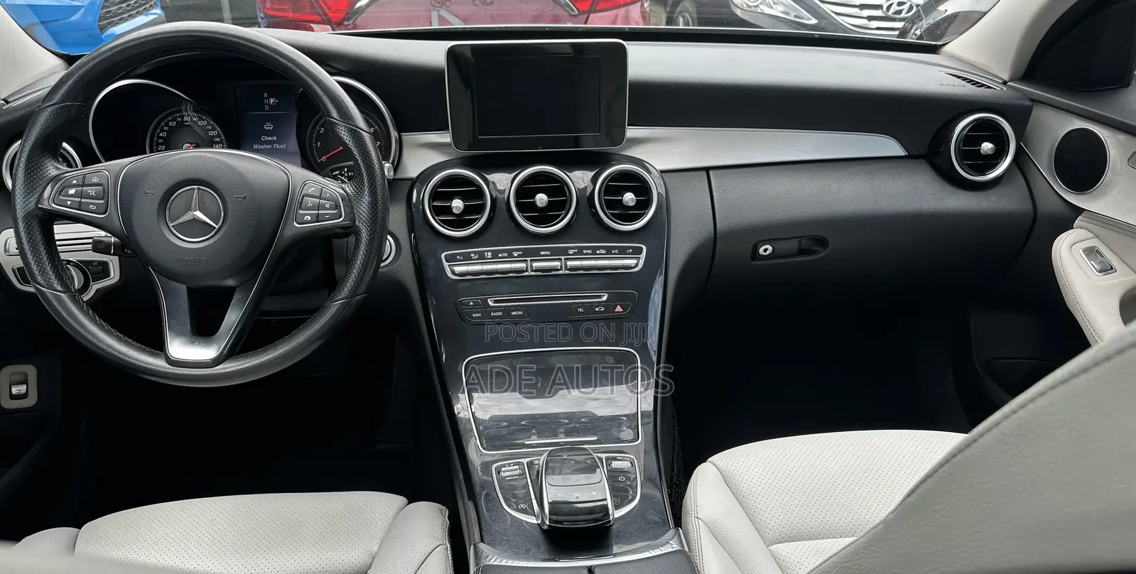 Mercedes-Benz C300 Luxury 4dr AWD 4Matic Sedan (2.0L 4cyl 7A) 2015 Blue