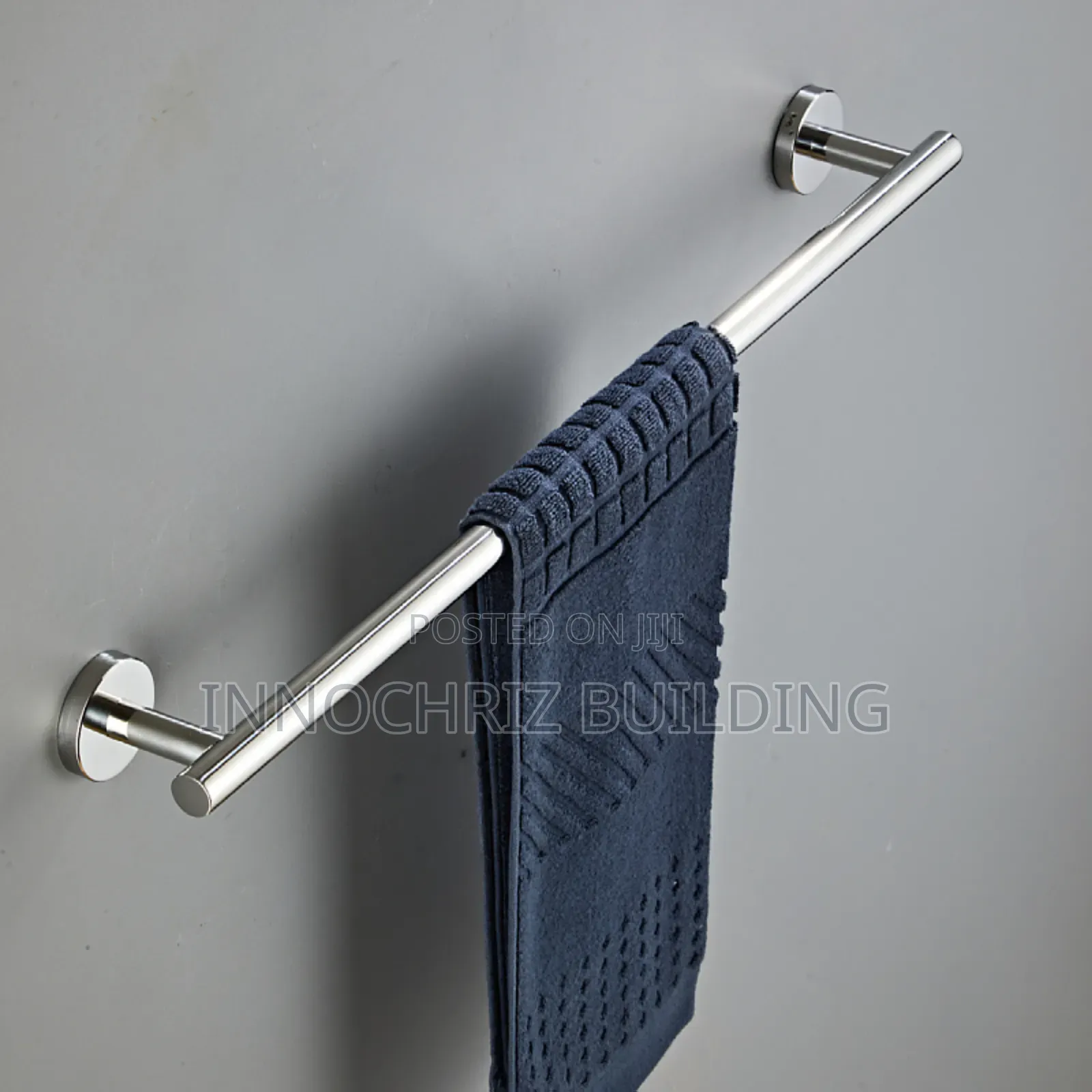 Single Chrome Towel Bar