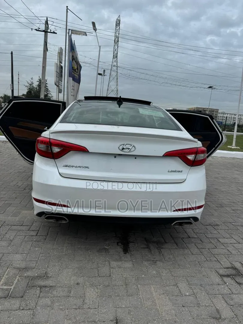 Hyundai Sonata Limited 4dr Sedan (2.4L 4cyl 6A) 2015 White