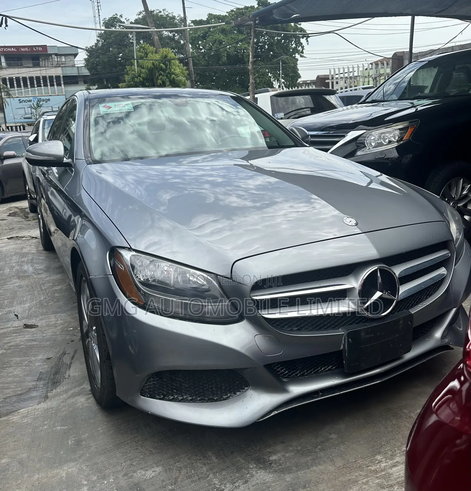 Mercedes-Benz C300 Luxury 4dr AWD 4Matic Sedan (2.0L 4cyl 7A) 2015 Gray