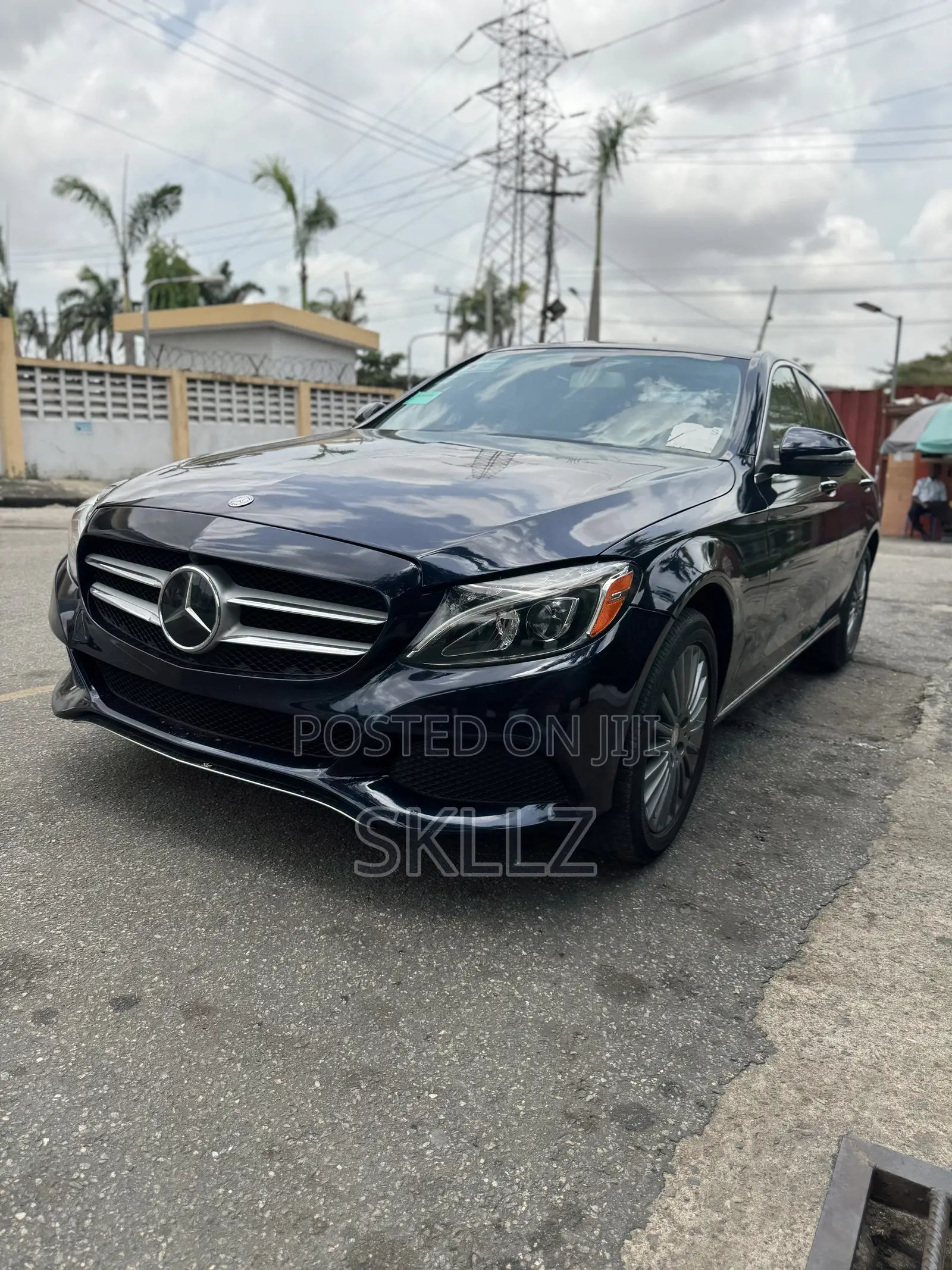Mercedes-Benz C300 Luxury 4dr AWD 4Matic Sedan (2.0L 4cyl 7A) 2015 Blue