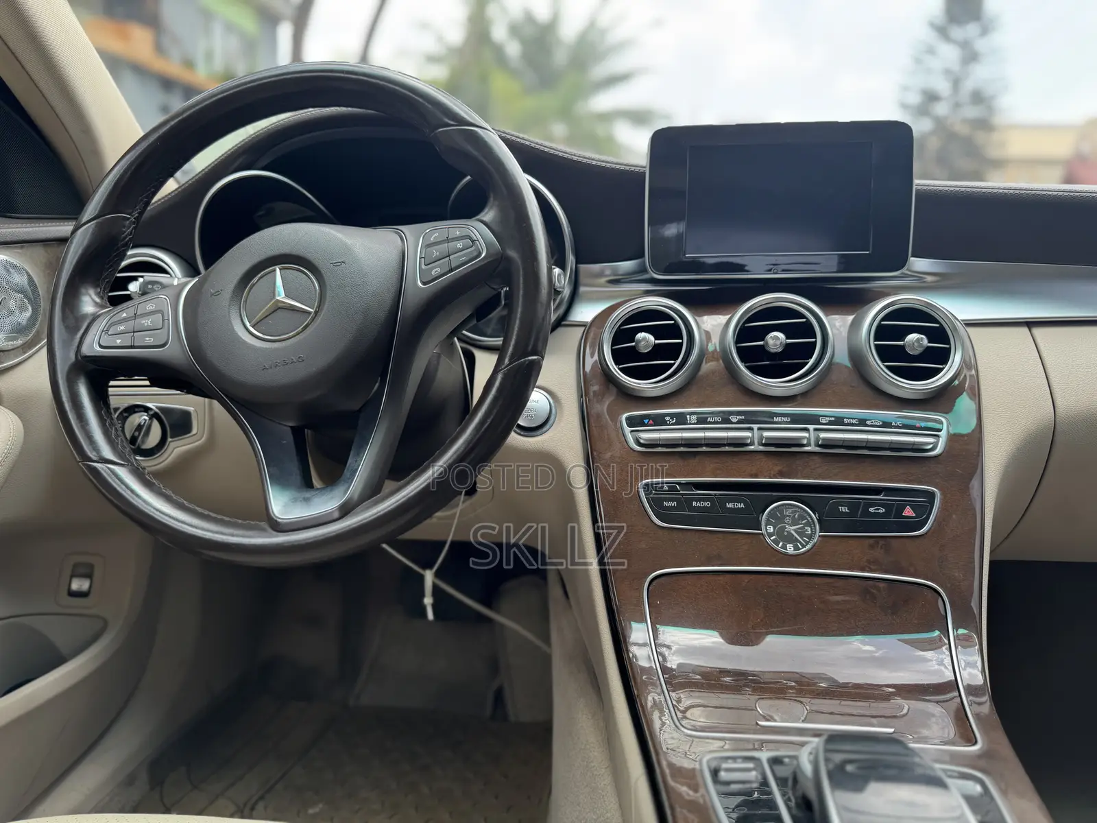 Mercedes-Benz C300 Luxury 4dr AWD 4Matic Sedan (2.0L 4cyl 7A) 2015 Blue
