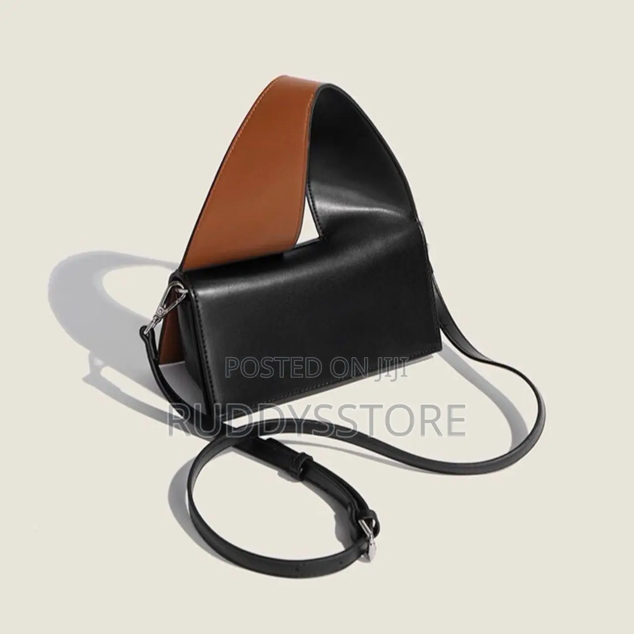 Roma Wide Twisted Handle Mini Bag.