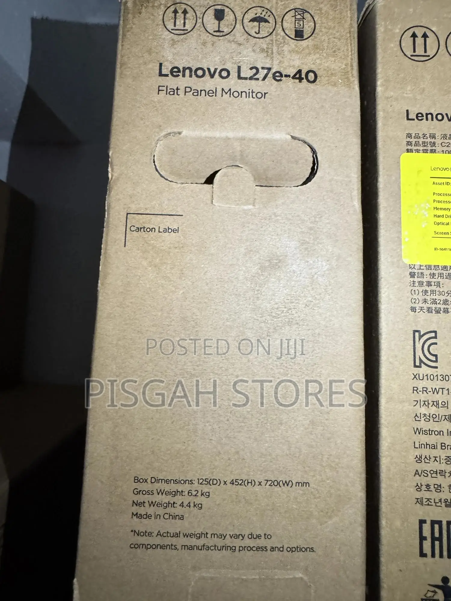 Lenovo L27e-40 Flat Panel Monitor