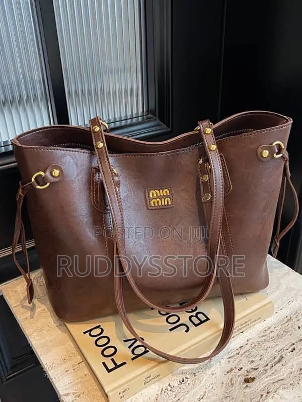 Min Min Leather Tote Bag