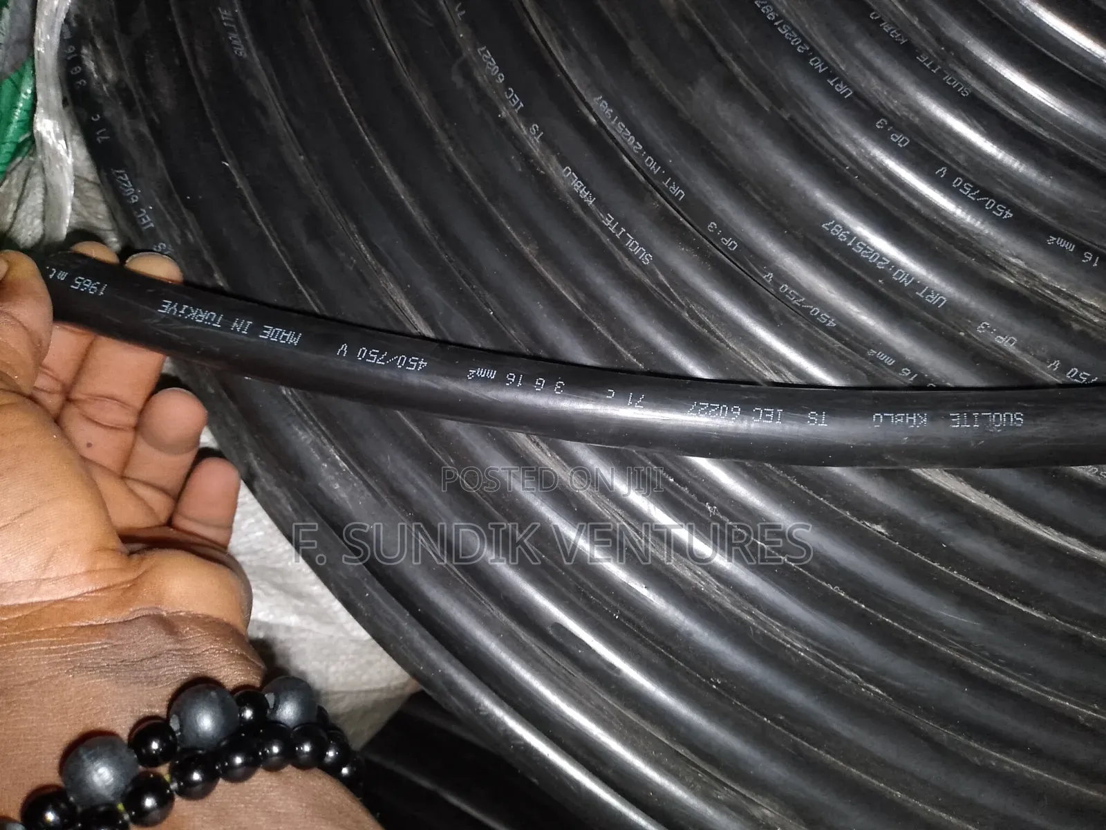 16mm 3core Full Guage Flexible Cable