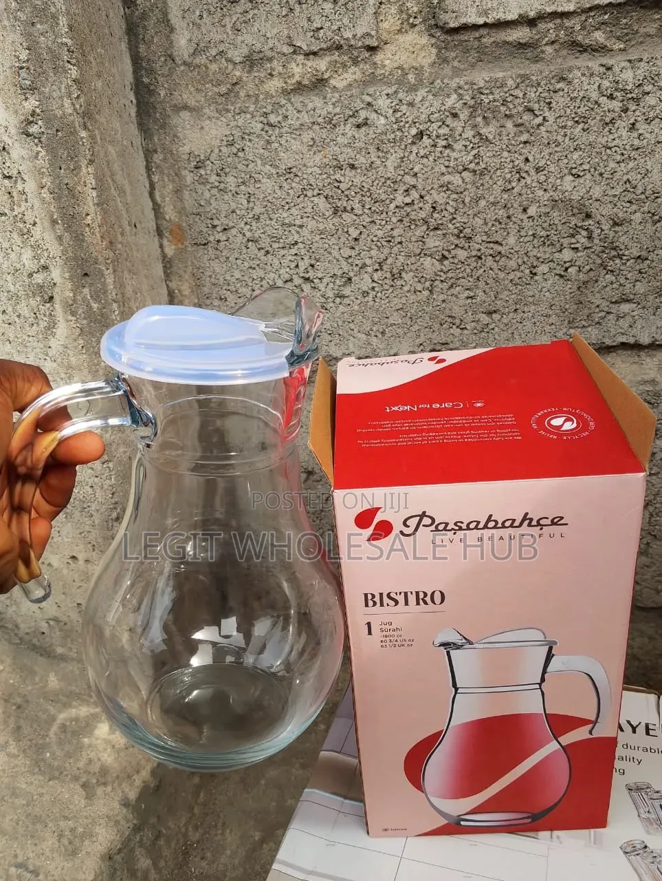 Quality Bistro Glass Jug