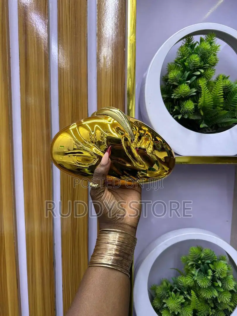 Metallic Acrylic Clutch Bag