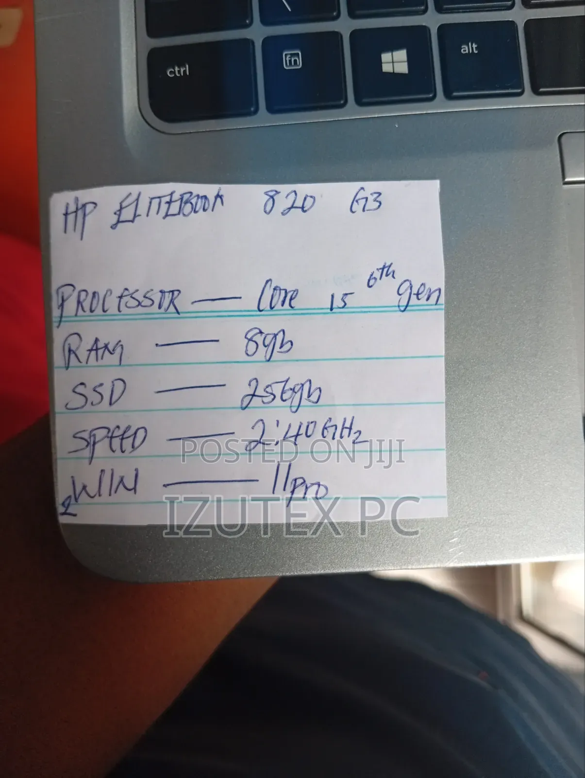 Laptop HP EliteBook 820 G3 8GB Intel Core i5 HDD 500GB