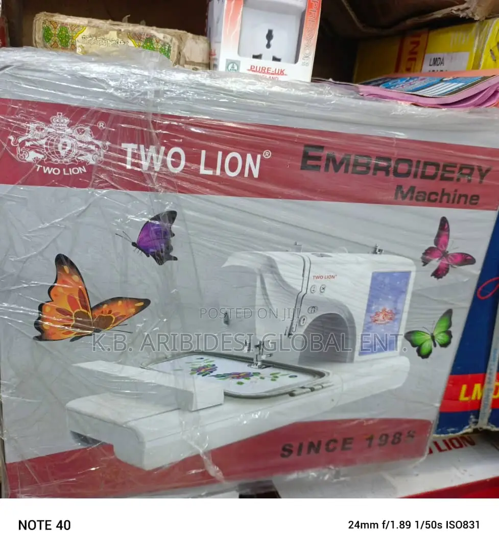 Two Lion Mini Embroidery Machine