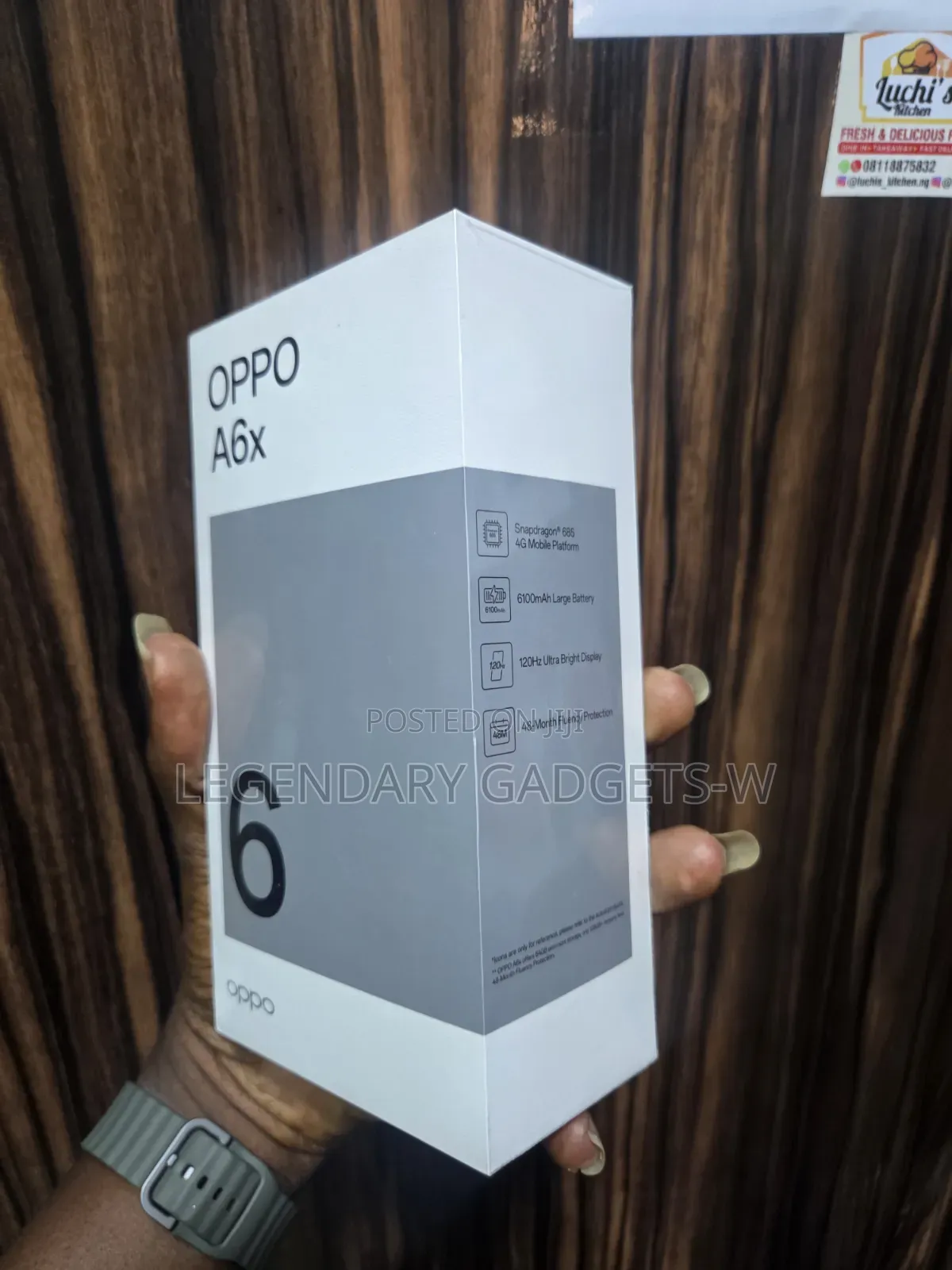 New Oppo A6x 128 GB Purple