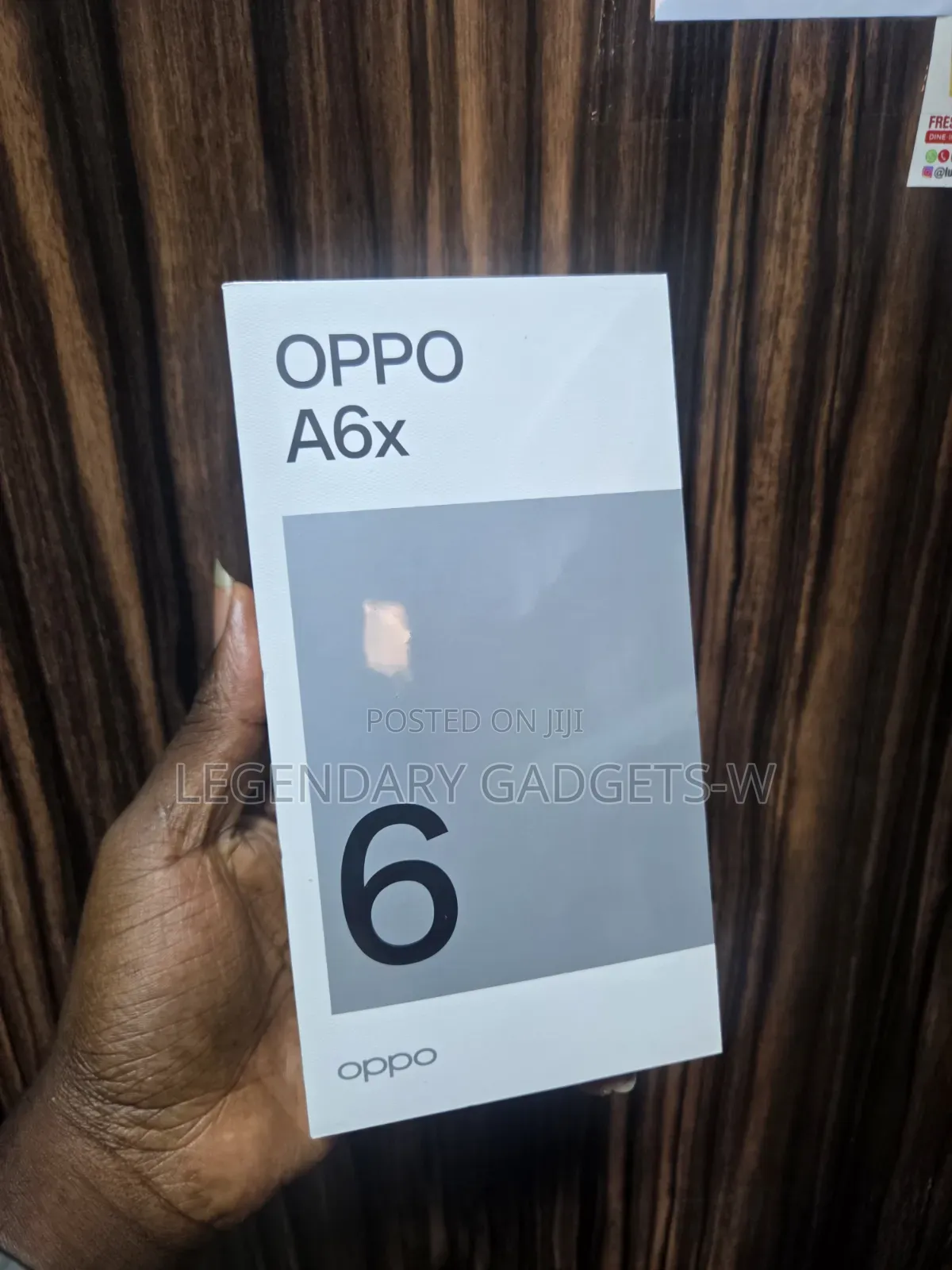 New Oppo A6x 256 GB Blue