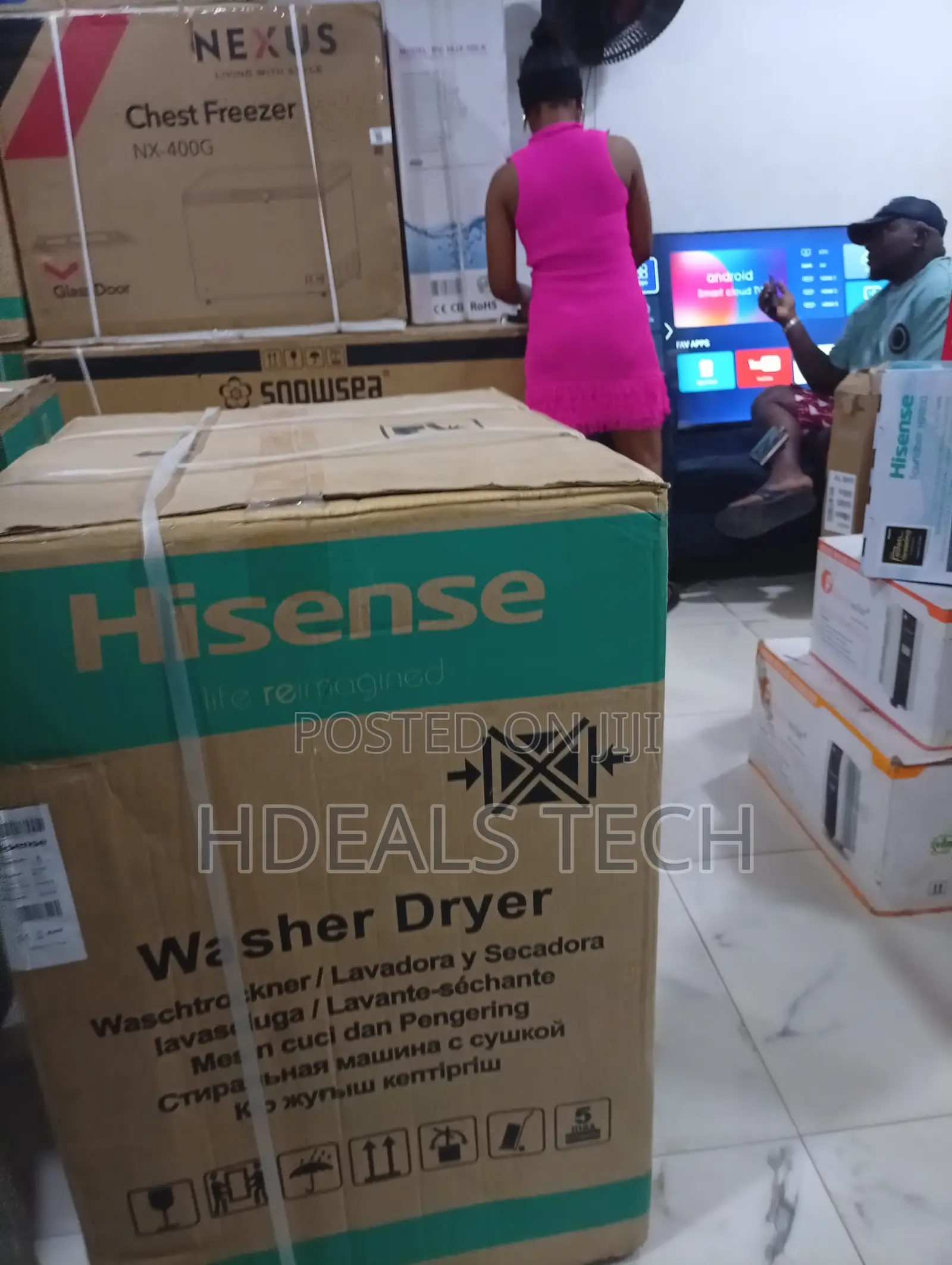 Top Quality Hisense 8kg Wash Dry – Durable Build
