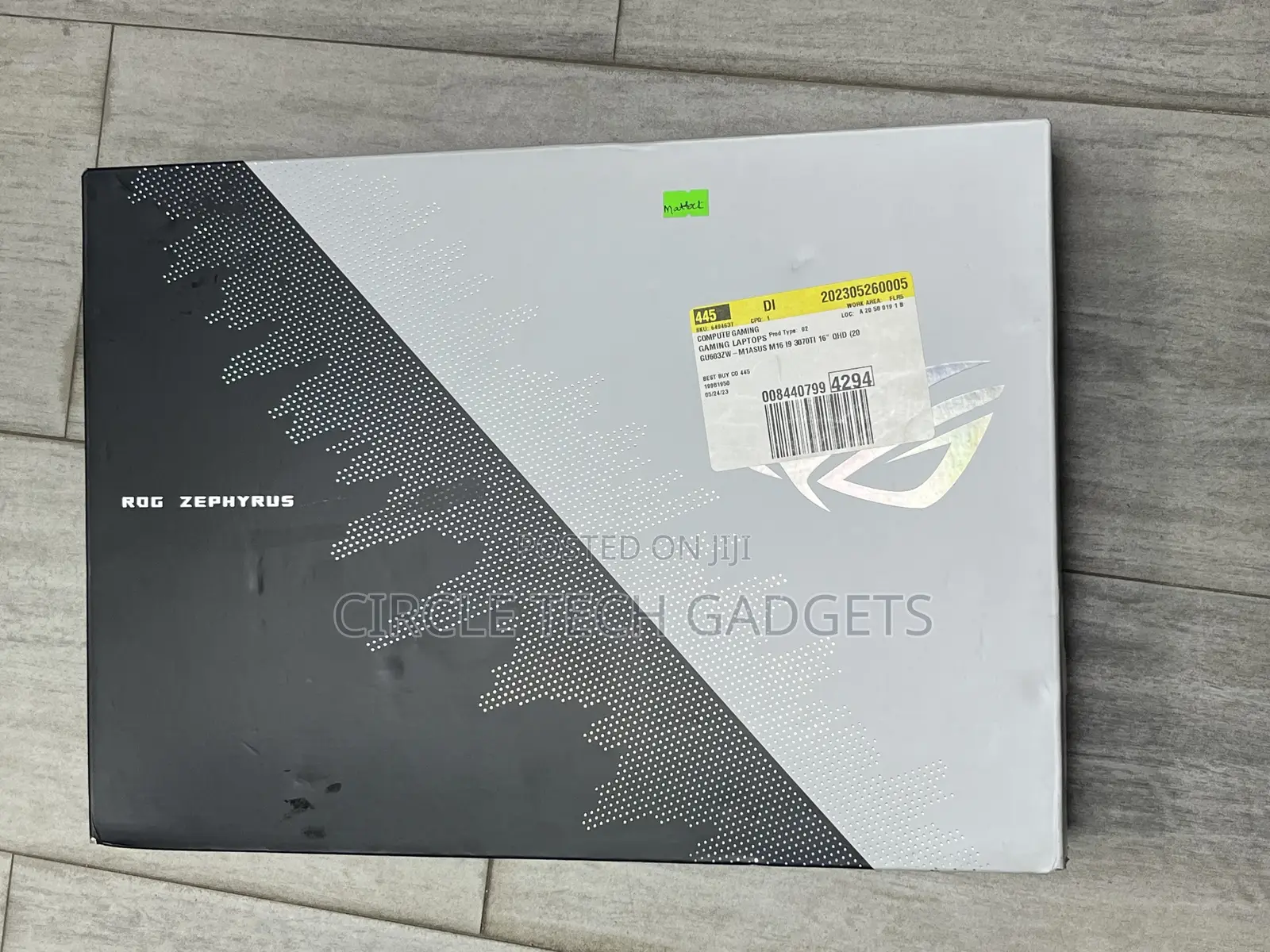 Laptop Asus ROG Zephyrus M16 GU603HR 16GB Intel Core i9 SSD 1T