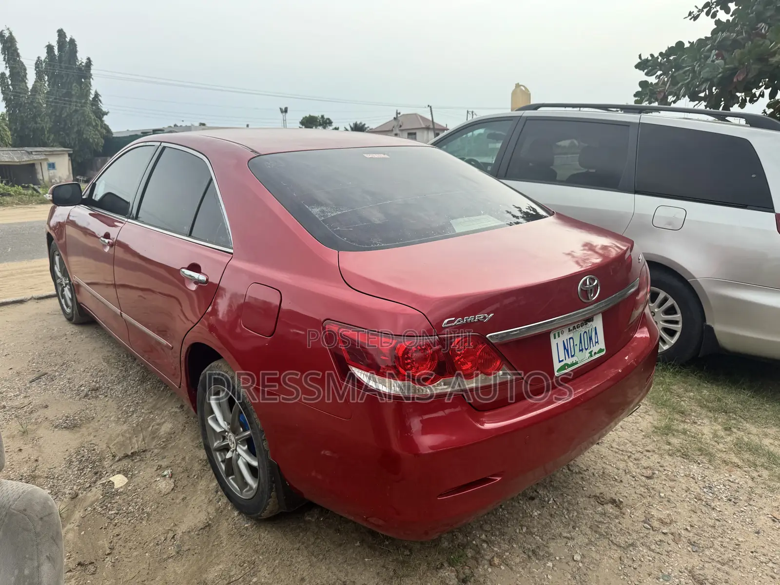 Toyota Camry 2008 Red