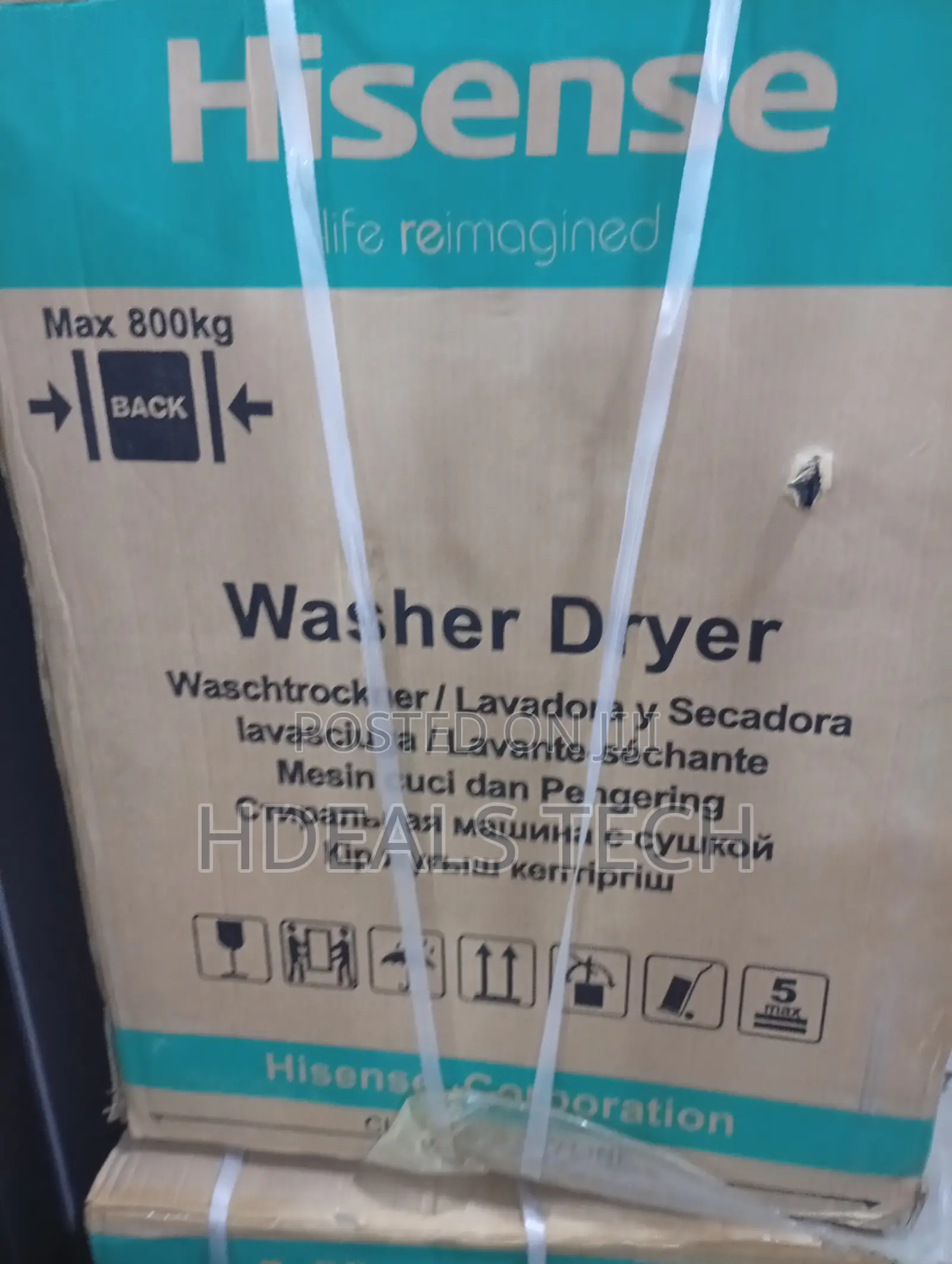 Perfect for Family – Hisense 8kg Wash Dry Machine