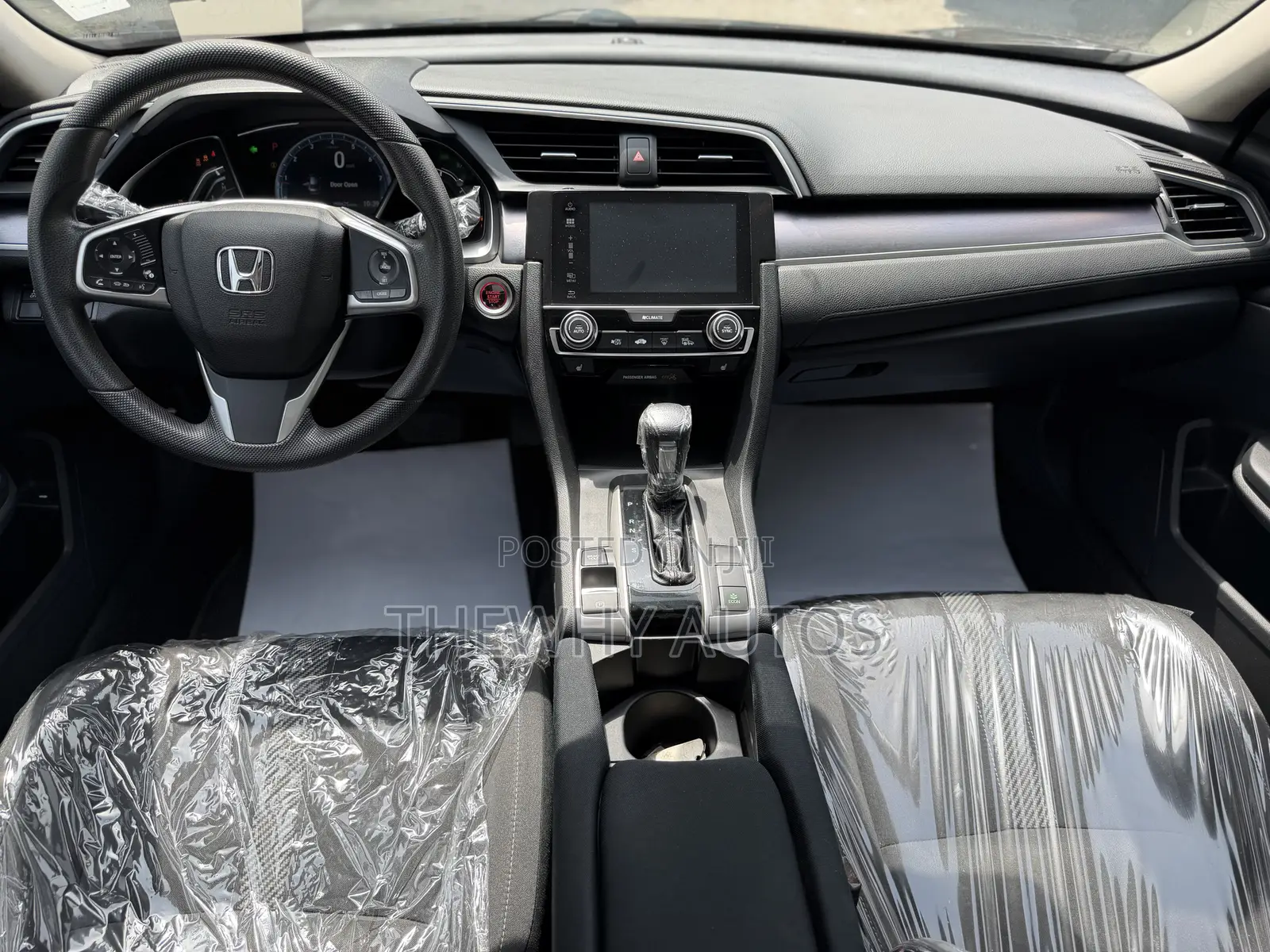 Honda Civic EX 4dr Sedan (2.0L 4cyl) 2017 Black