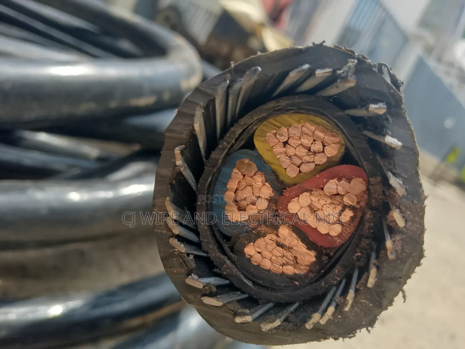 120mmx4core Armored Cable