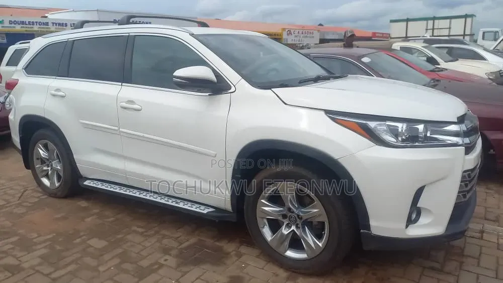 Toyota Highlander Limited Platinum 4x4 V6 (3.5L 6cyl 8A) 2018 White