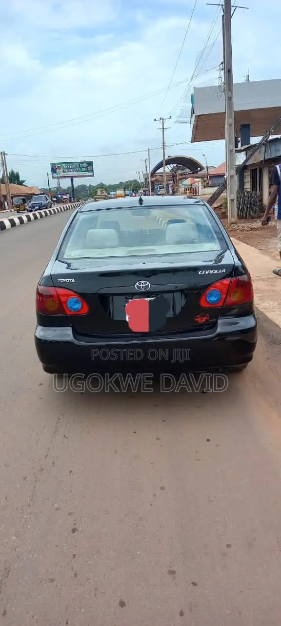 Toyota Corolla 2005 Black