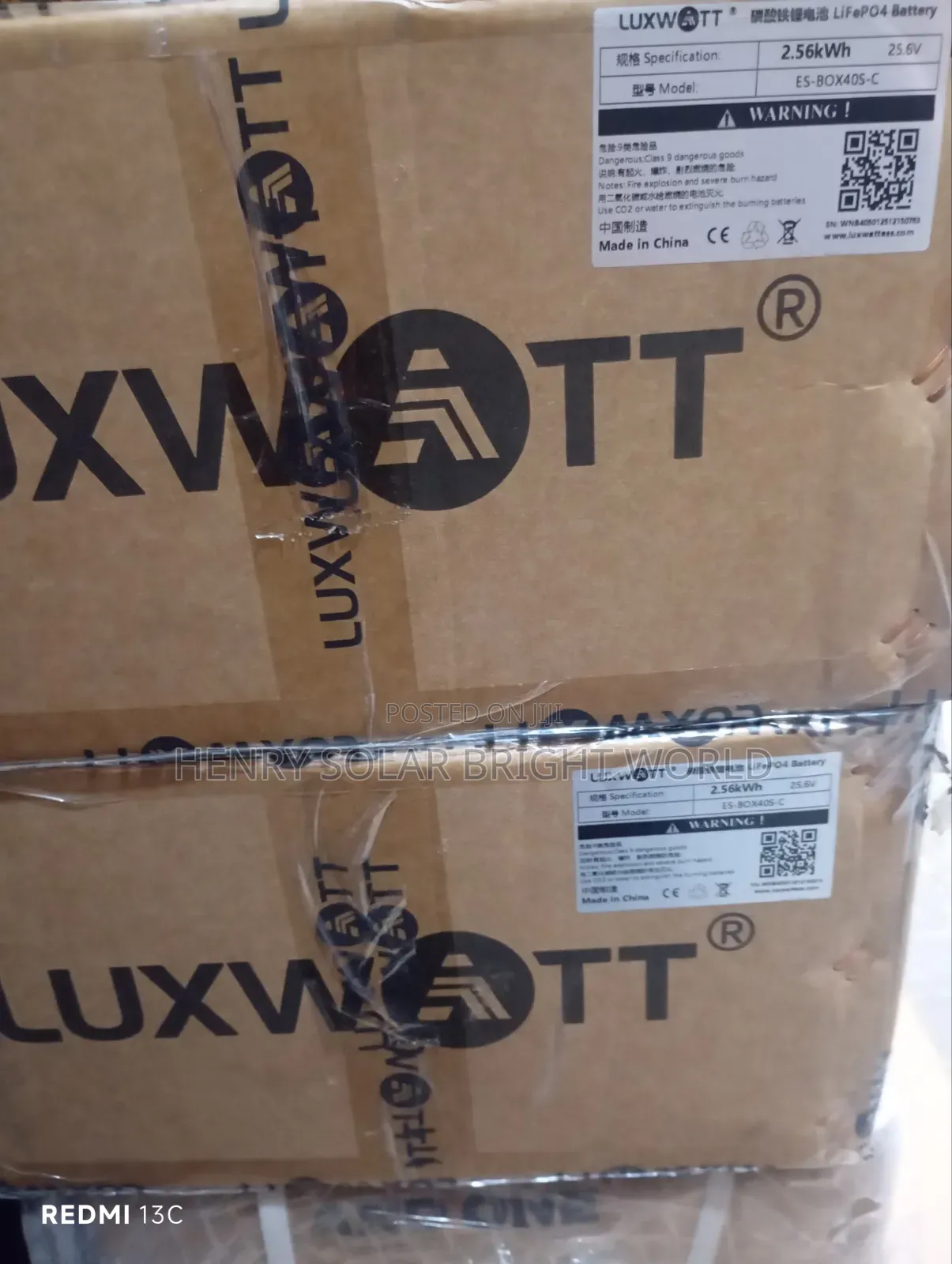 Luxwatt 2.5kwh 24v Lithium Battery