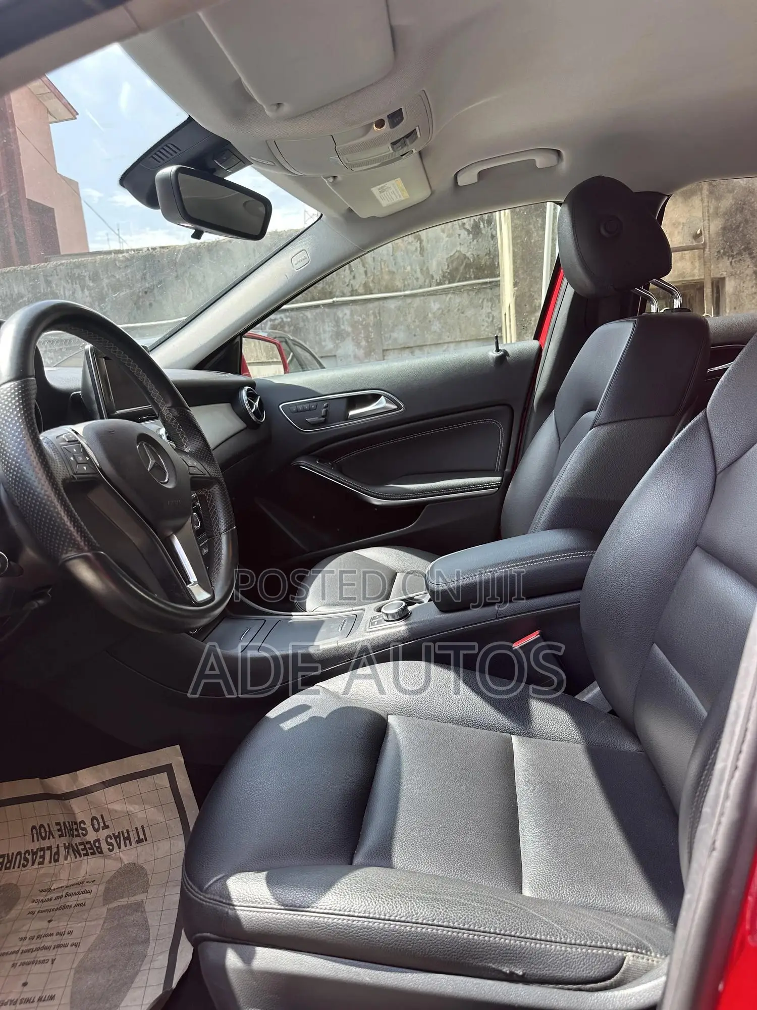Mercedes-Benz GLA 250 2015 Red