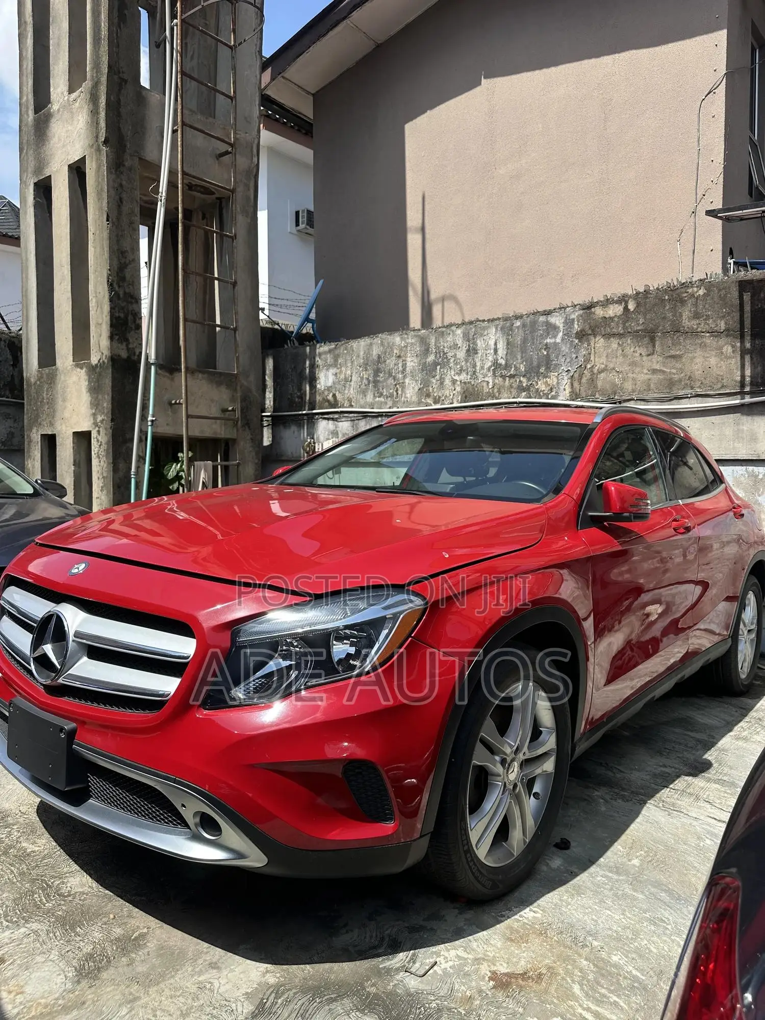 Mercedes-Benz GLA 250 2015 Red
