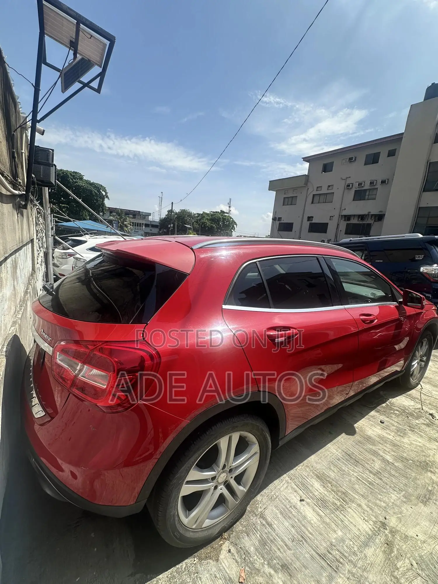 Mercedes-Benz GLA 250 2015 Red