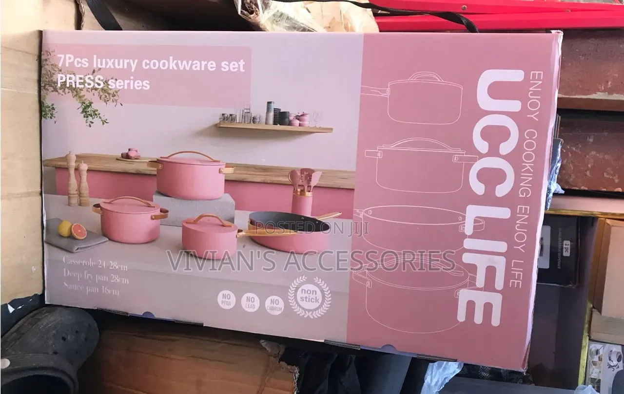 7pcs Luxury Cookware Set