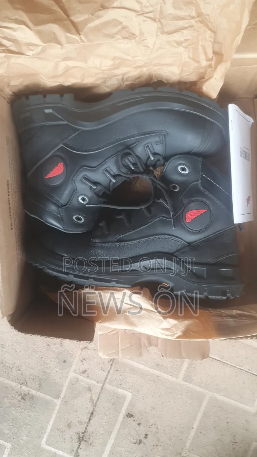 Red Wing Style #3228 Men's Petroking 6-inch Safety Boots.