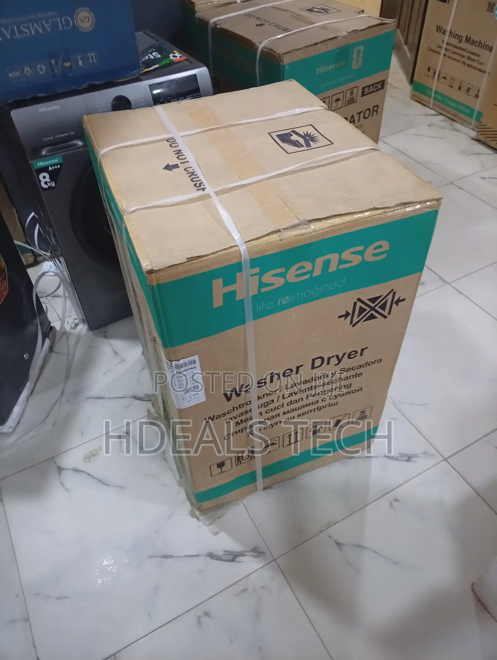Enjoy Easy Washing – Hisense 8kg Machine