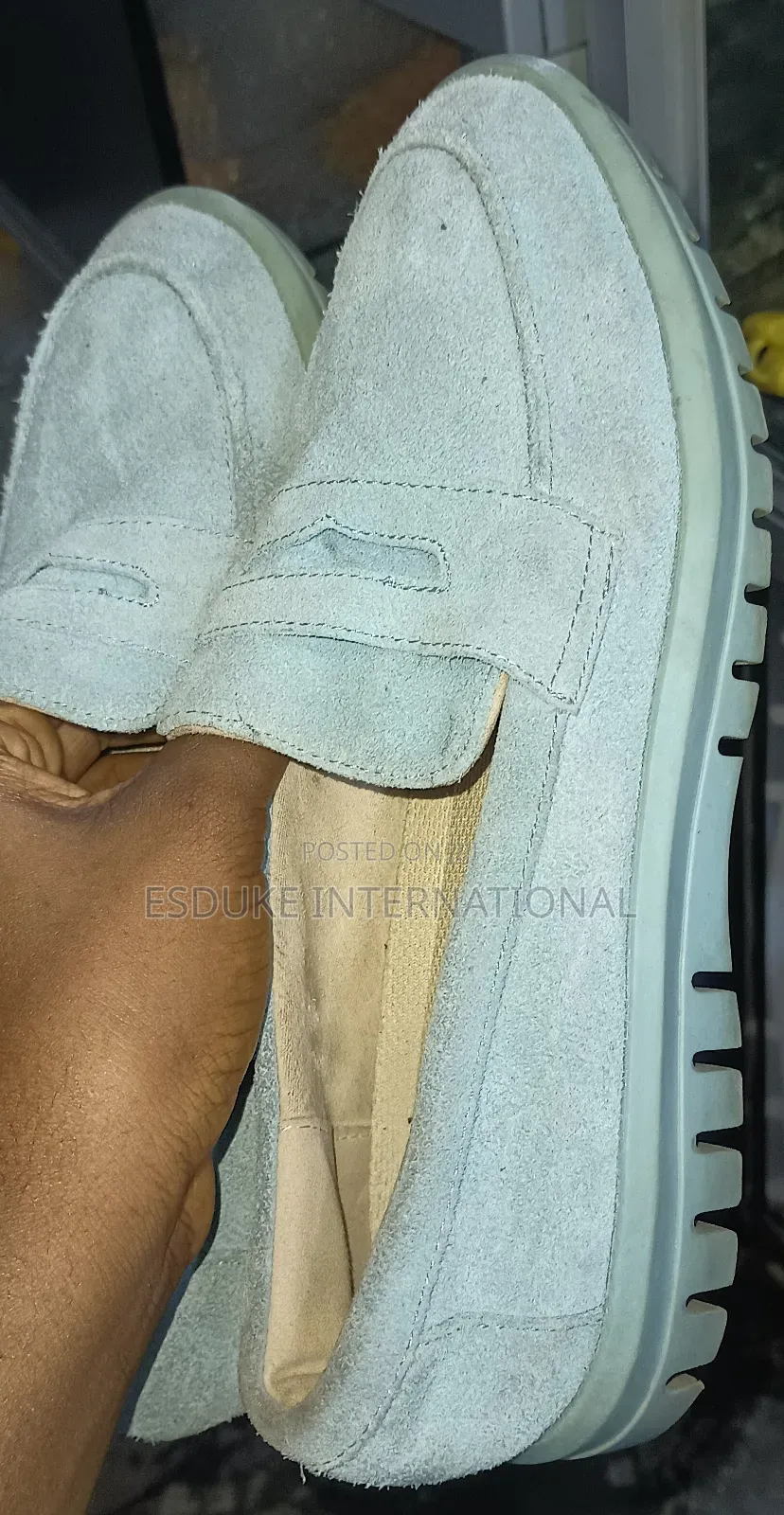 Flat Suade Ladies Shoe