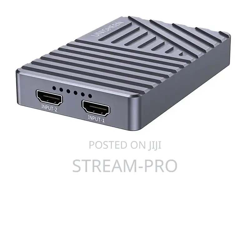 Unisheen Uc3300h-P Usb3.1 Gen2 Dual Hdmi Video Capture Box